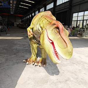 Costume de dinosaure réaliste en silicone pour cosplay de Tyrannosaurus Rex, tenue de dinosaure portable pour fêtes et événements - Product Image 2