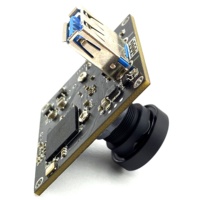 Módulo de Cámara IMX317 4K USB3.0 de 38x38 mm con Frecuencia de Fotogramas de 30 FPS, Amplio Campo de Visión, MJPG/YUY2, CE, FCC, RoHS para Visión Artificial