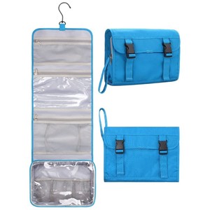 Waterproof <b>Toiletry</b> <b>Bag</b> with Multiple Clear Compartments Makeup Wash Items and Shaving Essentials <b>for</b> <b>Men</b> and Women - Product Image 3
