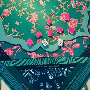 Tappetino Pieghevole Automatico Moderno per Mahjong, Tappetino Quadrato Portatile in Gomma per Gioco del Mahjong Americano - Product Image 2