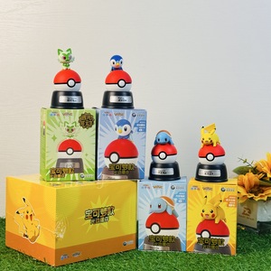 Figura Decorativa de PVC de Alta Calidad para Coche o Escritorio, Muñeco de Mascota, Pokémon, Pikachu, Johnny Turtle, <span class=keywords><strong>Anime</strong></span> Misterioso - Product Image 3