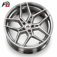Jantes forgées monobloc chromées à rayons torsadés, polies, 18, 19, 20 pouces, 5x112, 5x120 pour BMW, Audi, Benz