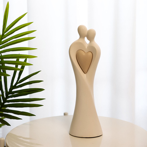 Ornamento moderno in porcellana nordica sculture d'arte artigianato unico in <span class=keywords><strong>ceramica</strong></span> decorazione per la casa - Product Image 4