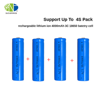 Sel Baterai Lithium Isi Ulang 3.7V 18650 3500mah 1500mAh 2500mah 3000mAh Baterai Silinder