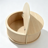 Meubles pour salon, table basse ronde en bois avec plateau rabattable, style minimaliste, grande capacité de rangement, table centrale pour salon, meubles pour la maison