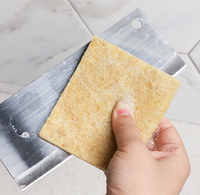 Éponge en cellulose naturelle écologique biodégradable pour la cuisine, haute absorption, forme personnalisée, tampon à récurer durable TIN