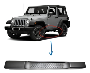 Estribos Laterales para <span class=keywords><strong>Jeep</strong></span> <span class=keywords><strong>Wrangler</strong></span> 2007 2008 2009 2010 <span class=keywords><strong>2011</strong></span> 2012 2013 2014 2015 2016 2017, Piezas de Automóvil Más Vendidas - Product Image 2