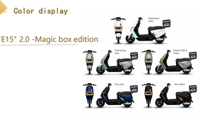 Moto électrique en acier durable avec capacités de Street Cruiser à énergie solaire 72v Moteur sans balais 60v Motos de tourisme - Product Image 5