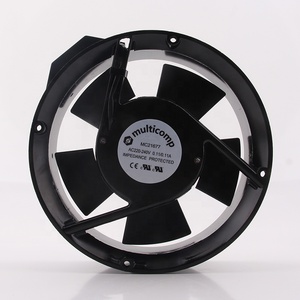 Nouveau AC220-240V <span class=keywords><strong>Multicomp</strong></span> d'origine 0.11A DC EC 17251 172X172X51MM 17CM cercle entier onduleur à Volume d'air élevé MC21677 ventilateur de refroidissement - Product Image 1