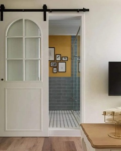 Porte coulissante en verre et aluminium de style moderne, de haute qualité et abordable - Product Image 2