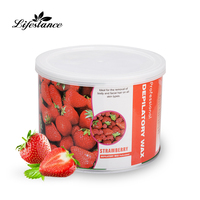 Cire douce au sucre brésilienne professionnelle 400g, épilation indolore, parfum miel, colophane pour le visage et les jambes, usage en salon de beauté, cire au sucre