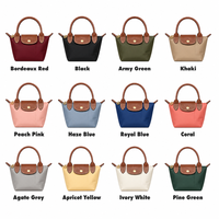 Sac à main simple et tendance, ultra mini, léger, en nylon, avec porte-monnaie en alliage de zinc, porte-écouteurs, porte-clés, petit sac suspendu pour femmes