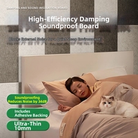 Panneaux acoustiques insonorisants en polyester pour décoration murale, matériau de réduction du bruit intérieur pour studio d'enregistrement