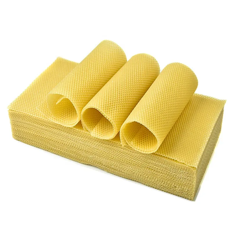 Benefitbee beekeeping equipment honey comb pure wax bee wax foundation sheet