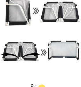 Vente directe d'usine But de football de <span class=keywords><strong>formation</strong></span> pliable portable 4*2.5 pieds - Product Image 4