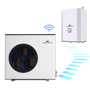 <span class=keywords><strong>Pompe</strong></span> à chaleur air-<span class=keywords><strong>eau</strong></span> multifonction domestique -25°C R410A <span class=keywords><strong>avec</strong></span> <span class=keywords><strong>récupérateur</strong></span> 20 kW, système split EVI DC Inverter électrique extérieur en titane - Product Image 4