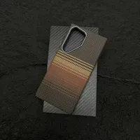 Étui de téléphone en alliage avec texture en fibre de carbone pour Samsung Galaxy S25 S24 Ultra S23, coque rigide en PC avec charge magnétique sans fil