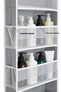 Sac de rangement suspendu pour porte, robuste, avec 7 compartiments, pour salle de bain, placard - Product Image 2