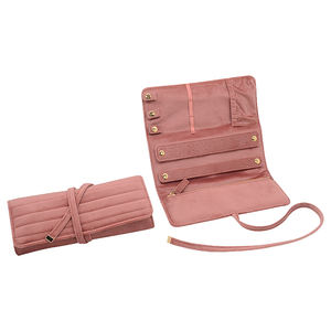 Custodia di lusso con Logo alto personalizzato custodia per gioielli in velluto scamosciato, contenitore per gioielli, - Product Image 4