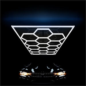 L'hexagone fait sur commande de voiture a mené l'éclairage léger de <span class=keywords><strong>garage</strong></span> pour l'atelier de voiture - Product Image 3