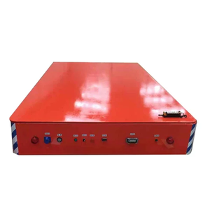 รถเข็นขนย้ายแบบไม่มีร่องรอย20T รถเข็นรถไฟฟ้าขับเคลื่อนโดยแบตเตอรี่ยานพาหนะทำเหมือง4ล้อ - Product Image 2