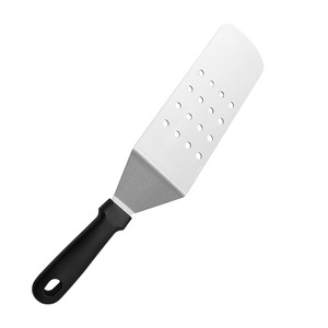 Stainless Steel Steak Spatula With Holes Heat Resistant For Grilling BBQ Cooking Tool - Product Image 2