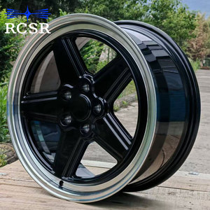 RCSR Llantas de Auto de 19 Pulgadas con Radios Negros Brillantes 5x120 19x8 19x8.5 ET 37 47 CB 72.6 para <span class=keywords><strong>Bmw</strong></span> <span class=keywords><strong>420d</strong></span> F36 <span class=keywords><strong>Xdrive</strong></span> Qran Coupe M/sport <span class=keywords><strong>2018</strong></span> - Product Image 1
