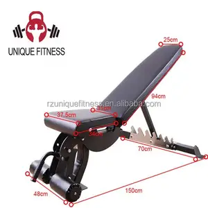 Adjustable Heavy Duty Weight Bench Custom Logo Multifunctional Training Gym Equipment for Fitness Comprehensive Fitness Solution