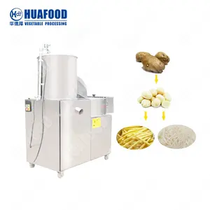 multipurpose vegetable cleaning and cutting machine
