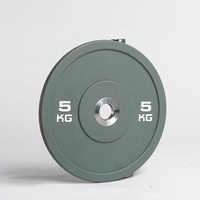 Dinuo Gym Fitness Haltérophilie 2.5kg -25KG Plaques pare-chocs en acier Powerlifting Calibrated Barbell Weight Plate