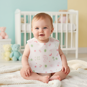 <span class=keywords><strong>WELLPAPER</strong></span> Bavoirs pour bébé solides, feuilles de papier jetables - Product Image 3