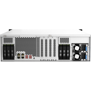 ตู้เก็บข้อมูล NAS แบบ 3U 22 ช่องใส่ฮาร์ดดิสก์ รุ่น TS-h2287XU-RP-E2378-64G ของ QNAP รองรับการจัดเก็บและเรียกข้อมูลได้อย่างรวดเร็วด้วย U.2 NVMe 24 ช่อง สำหรับการใช้งานที่รวดเร็วที่สุด - Product Image 3