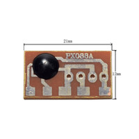 Taidacent DIY-Kit HS088 PX088A HS-088 Dingdong Tonmodul für Türklingel Musik Sprachmodul Spielzeug Bewegungsmodul IC-Chip