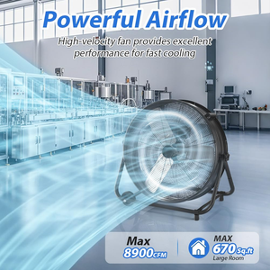 0.9m Plastic Case High Velocity Drum <b>Fan</b> Silence <b>Large</b> Industrial Pedestal <b>Fan</b> Cooling Gym Oscillation Floor <b>Fan</b> - Product Image 5
