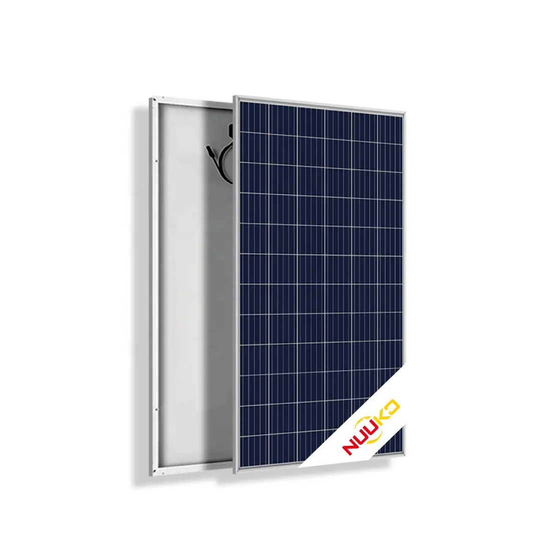 Nuuko células de poly de alta eficiência, 320w 325w 330w 335w 340w para sistema solar doméstico