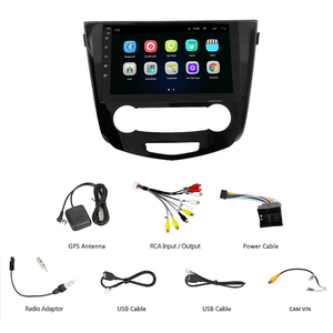 Autoradio Android 10 pouces pour <span class=keywords><strong>Nissan</strong></span> <span class=keywords><strong>Qashqai</strong></span> 2014 <span class=keywords><strong>2015</strong></span> 2016 Navigation GPS Bluetooth WiFi Système radio multimédia stéréo - Product Image 3