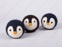 Bola Pengering Pakaian SAMYAK 8cm Buatan Tangan dari Wol Merino, Dapat Digunakan Kembali, Ramah Lingkungan, Pelembut Alami, Warna Dapat Disesuaikan