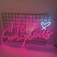 Enseignes néon personnalisées pour la décoration de bureaux et de fêtes, en acrylique, forme personnalisable, pour mariages et usage professionnel
