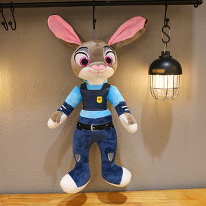 Peluche de zoo 40 cm, poupée <span class=keywords><strong>renard</strong></span> Nick, lapin Judy, jouets en peluche, cadeau pour enfants, poupée pour machine à griffes - Product Image 6