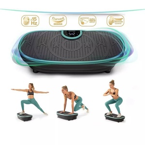 Home Use Vertical Vibration Plate Fitness Platform <b>Exercise</b> Machine for Lymphatic Drainage Workout Shaking Shaker Workout - Product Image 2