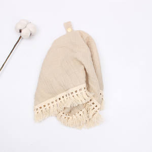 Ensemble de cadeau pour nouveau-né, bébé respirant en mousseline de coton, emmaillotage, sucette, couverture de dentition, gland, bavoir, anneau de dentition - Product Image 2