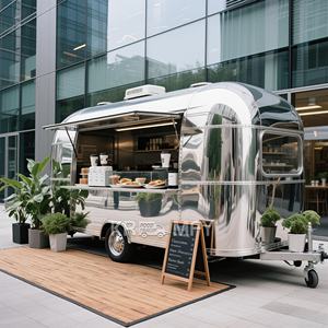 Carrito Móvil de Acero Inoxidable para Freír, Remolque Rápido con Cocina Completa, Remolque de Concesión para Comida, Camión de Comida de Estados Unidos - Product Image 2