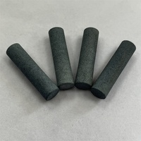 Bâton diffuseur de parfum en céramique microporeuse noire pour voiture, barre aromatique poreuse en pierre