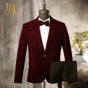<span class=keywords><strong>Costume</strong></span> de performance pour <span class=keywords><strong>homme</strong></span> pour la scène, la fête, l'hébergement, le studio photo, fermeture à simple boutonnage, ensemble grande taille, <span class=keywords><strong>costume</strong></span> de chanteur - Product Image 5