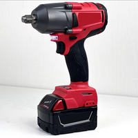 Kit de Herramientas para Trabajo en Exteriores MWQ Rojo 10 en 1, Kit Combinado Multifuncional Duradero Sin Escobillas, Kit Completo de Herramientas Eléctricas para Reparaciones en el Hogar y Bricolaje