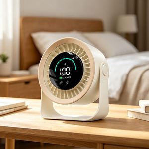 High Quality Low Price USB Rechargeable Mini Ventilatoren, 2026 New Portable Desk Air Cooler for Home Office Summer - Product Image 1