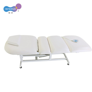 Table de <span class=keywords><strong>massage</strong></span> électrique à 3 moteurs, lit de spa pour les soins du corps, canapé portable pour salon de beauté, lit de traitement à cadre en fer médical - Product Image 5