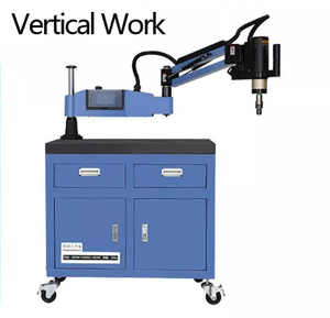 เครื่องต๊าปขนาดกลาง ปรับได้ง่าย พร้อมโต๊ะทำงานแบบเคลื่อนย้ายได้ - Product Image 1