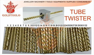 Troqueles para Joyería con Diseño de Torsión de Tubos y Cañas Huecas - Product Image 3