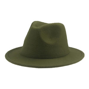 Sombrero <span class=keywords><strong>de</strong></span> fieltro <span class=keywords><strong>de</strong></span> Bowler Vintage clásico flexible <span class=keywords><strong>de</strong></span> ala ancha para niños y niñas, gorra <span class=keywords><strong>de</strong></span> vaquero occidental - Product Image 3